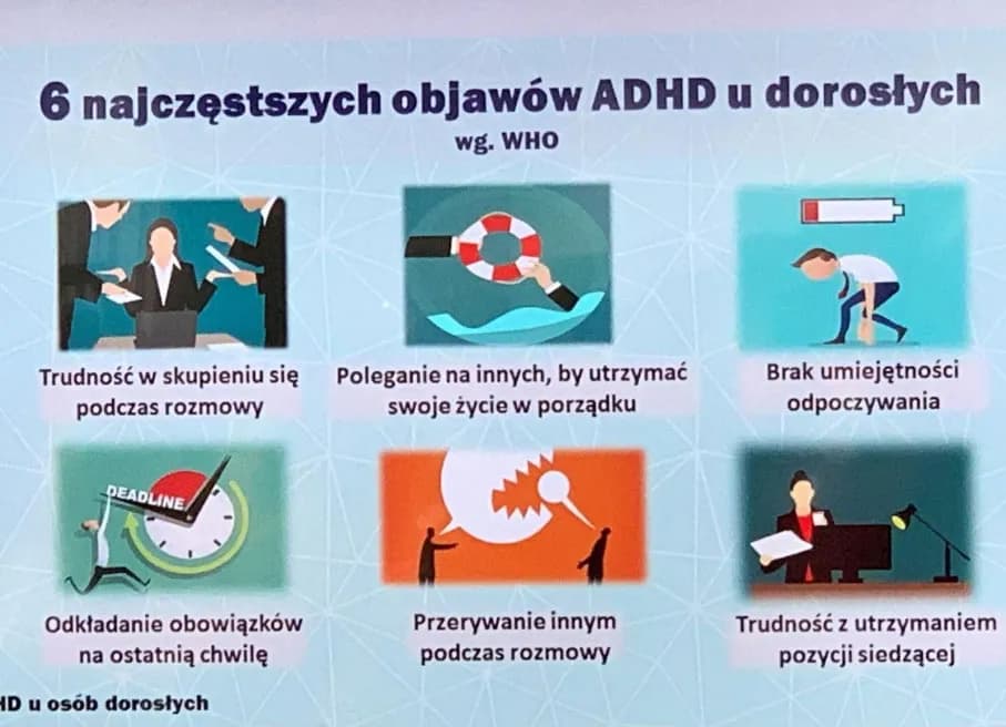 Objawy ADHD u dorosłych: Jak je rozpoznać i uniknąć problemów